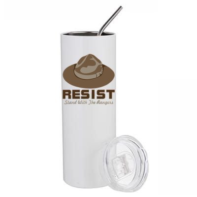 Resist. Stand With the Rangers National Parks Stainless Steel Tumbler