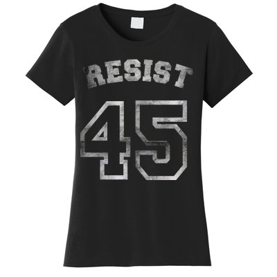 Resist 45 Stone Logo Anti Trump Resistance Women's T-Shirt