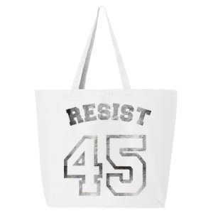 Resist 45 Stone Logo Anti Trump Resistance 25L Jumbo Tote