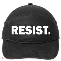 Resist Anti Trump Resistance 7-Panel Snapback Hat