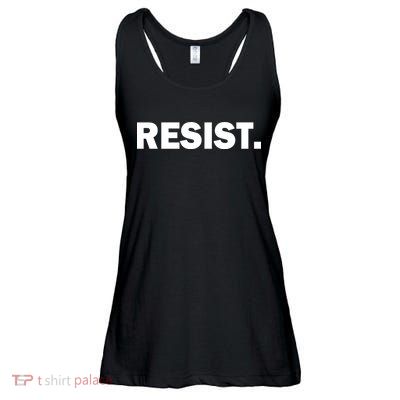 Resist Anti Trump Resistance Ladies Essential Flowy Tank