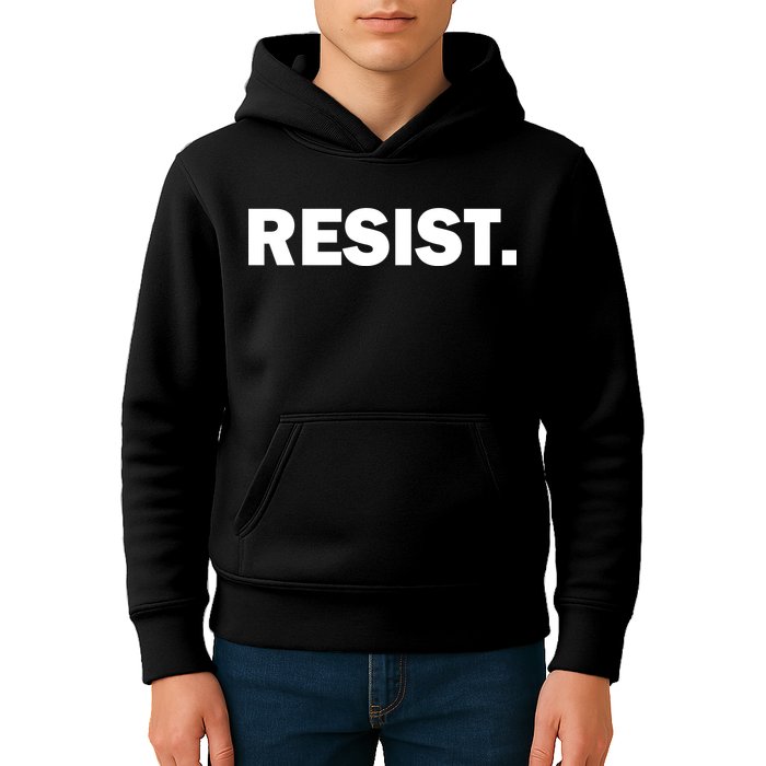 Resist Anti Trump Resistance Kids Hoodie