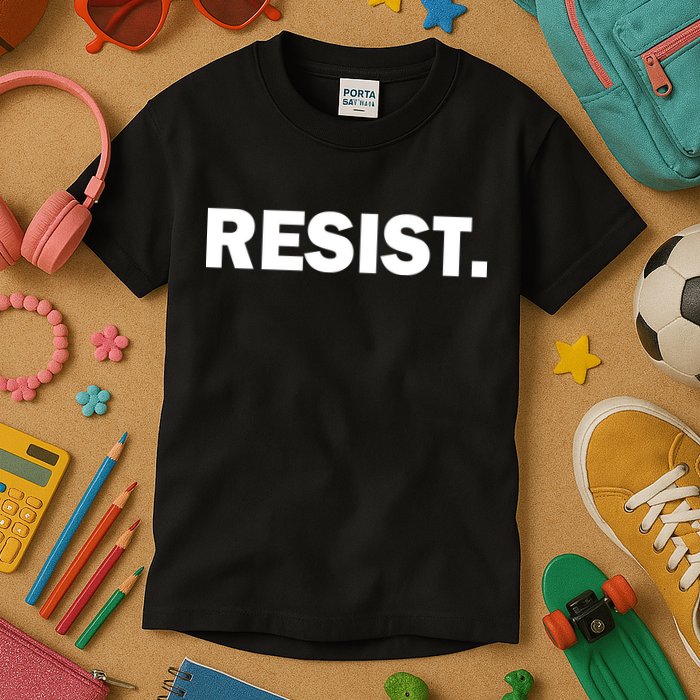 Resist Anti Trump Resistance Kids T-Shirt