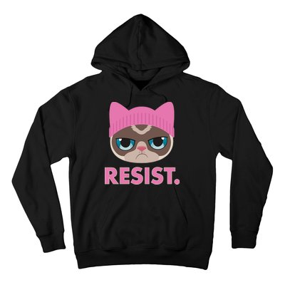 Resist Cat  Hoodie