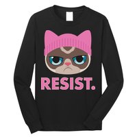 Resist Cat  Long Sleeve Shirt