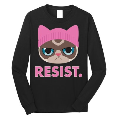 Resist Cat  Long Sleeve Shirt