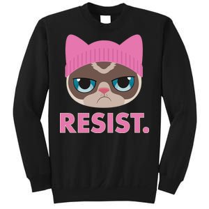 Resist Cat  Sweatshirt