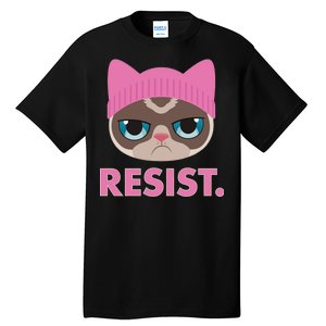 Resist Cat  Tall T-Shirt