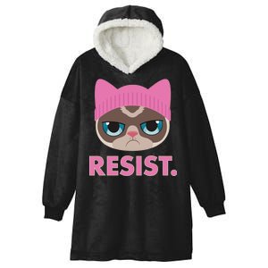 Resist Cat  Hooded Wearable Blanket