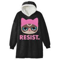 Resist Cat  Hooded Wearable Blanket