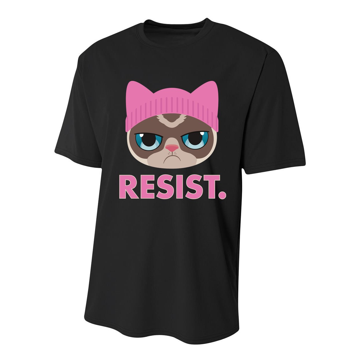 Resist Cat  Youth Performance Sprint T-Shirt