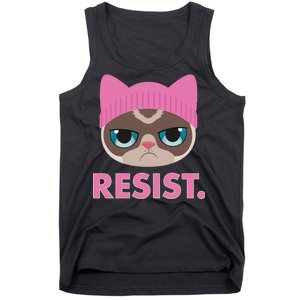 Resist Cat  Tank Top