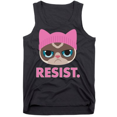 Resist Cat  Tank Top