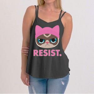 Resist Cat  Women's Strappy Tank