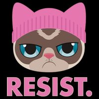 Resist Cat  Kids Hoodie
