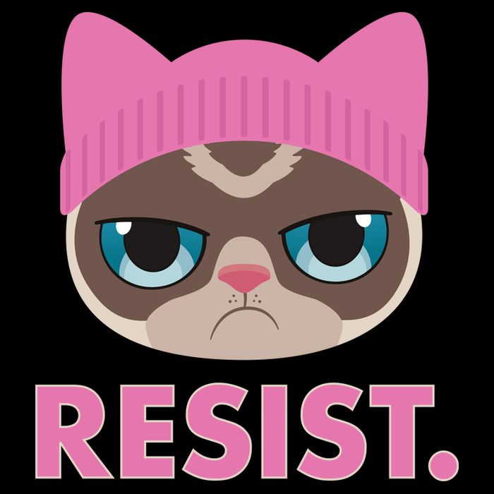 Resist Cat  Kids Hoodie