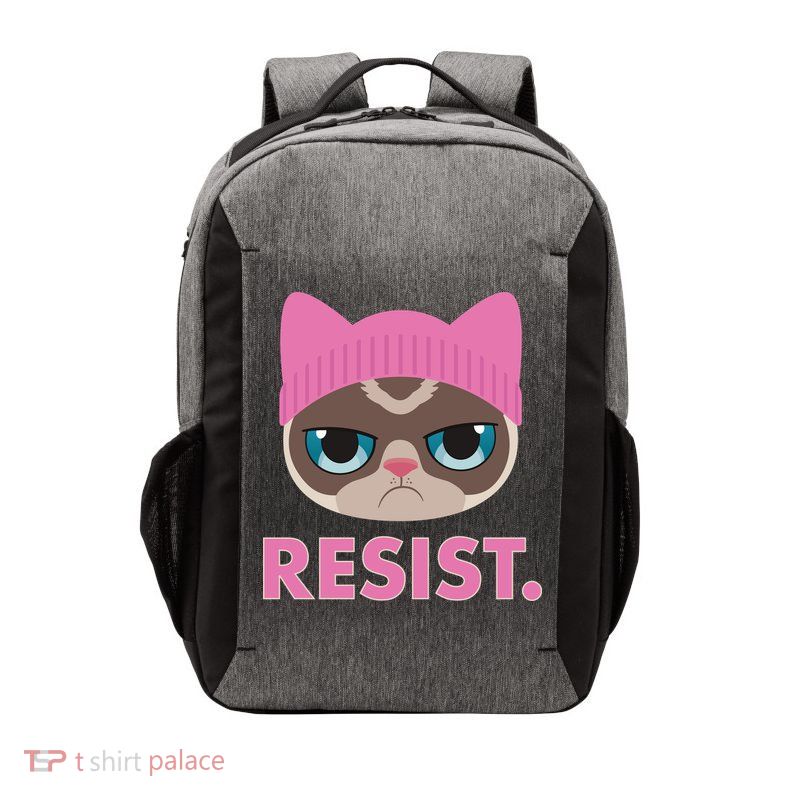 Resist Cat  Vector Backpack