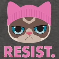 Resist Cat  Vector Backpack