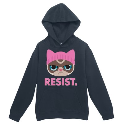 Resist Cat  Urban Pullover Hoodie