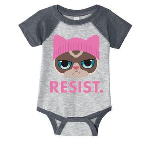 Resist Cat  Infant Baby Jersey Bodysuit