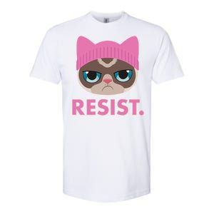 Resist Cat  Softstyle CVC T-Shirt