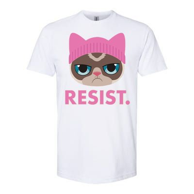 Resist Cat  Softstyle CVC T-Shirt