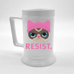 Resist Cat  Beer Stein