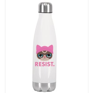 Resist Cat  Stainless Steel Insulated Water Bottle