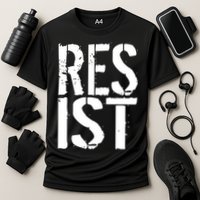 Resist Distressed Cooling Performance Crew T-Shirt