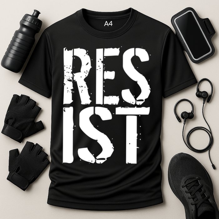 Resist Distressed Cooling Performance Crew T-Shirt