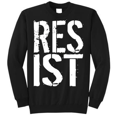 Resist Distressed Sweatshirt