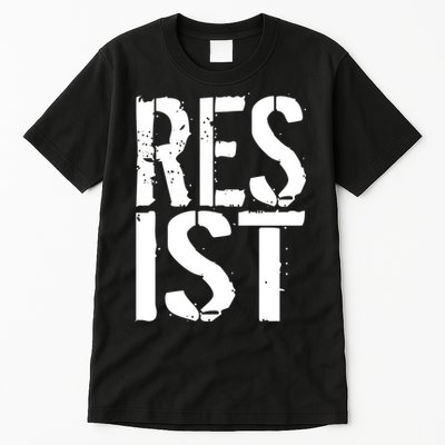 Resist Distressed Tall T-Shirt