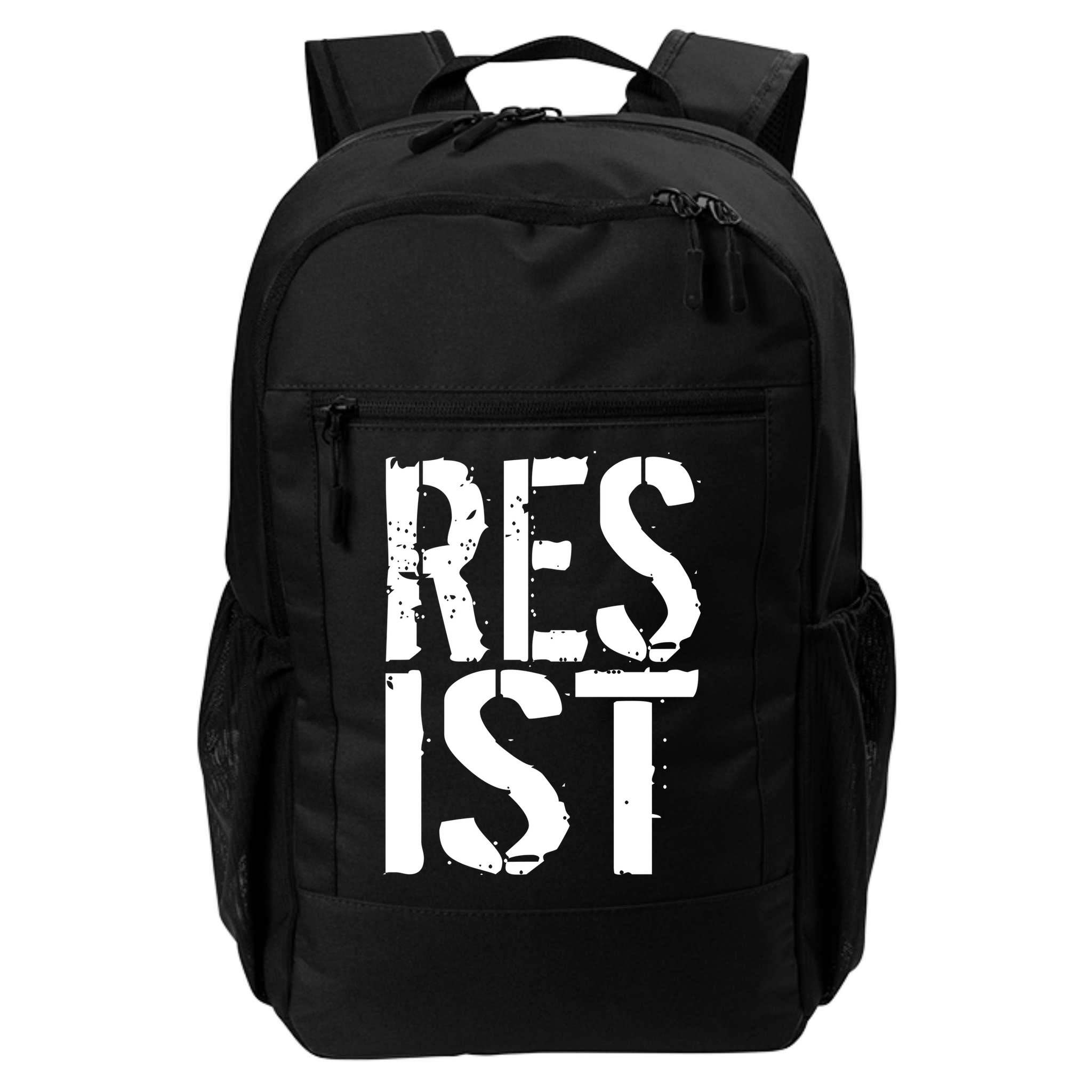 Resist Distressed Backpack