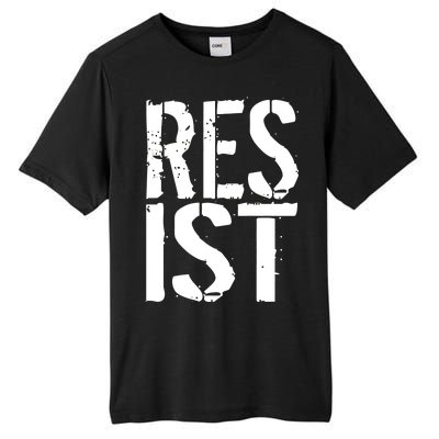 Resist Distressed Tall Fusion ChromaSoft Performance T-Shirt