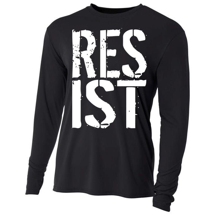 Resist Distressed Cooling Performance Long Sleeve Crew