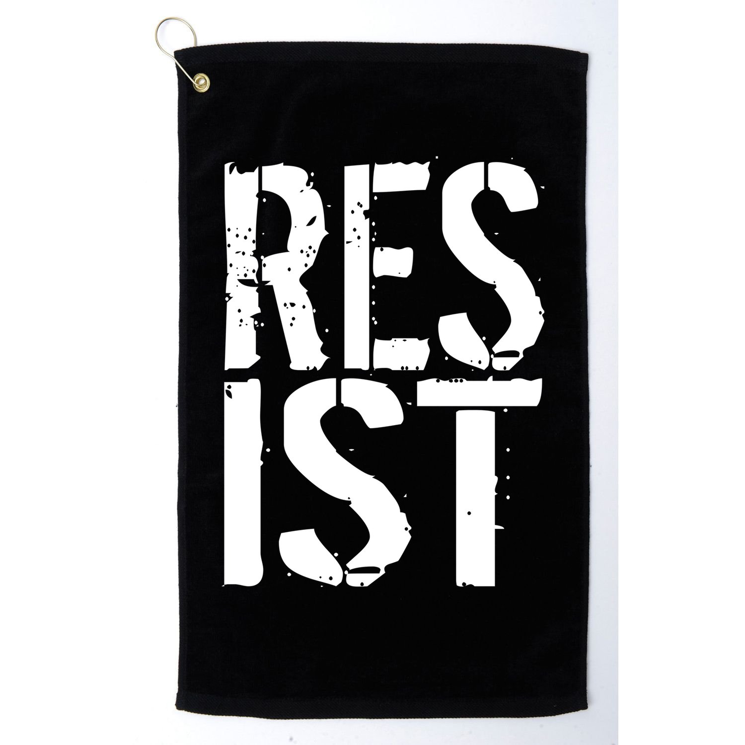 Resist Distressed Golf Towel