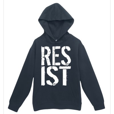 Resist Distressed Urban Pullover Hoodie