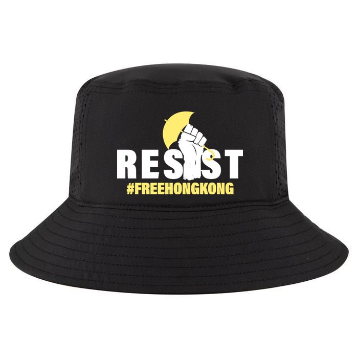 Resist Fight For Hong Kong Yellow Umbrella Movement Cool Comfort Performance Bucket Hat