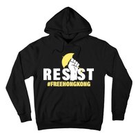 Resist Fight For Hong Kong Yellow Umbrella Movement Hoodie