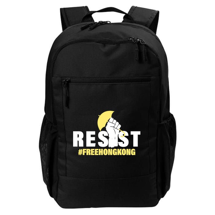 Resist Fight For Hong Kong Yellow Umbrella Movement Backpack
