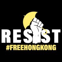 Resist Fight For Hong Kong Yellow Umbrella Movement Ladies Essential Flowy Tank
