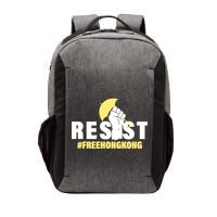 Resist Fight For Hong Kong Yellow Umbrella Movement Vector Backpack
