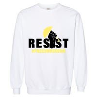Resist Fight For Hong Kong Yellow Umbrella Movement Garment-Dyed Sweatshirt