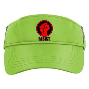 Resist Fist Circle Crest Resistance Anti Trump Adult Drive Performance Visor