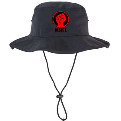 Resist Fist Circle Crest Resistance Anti Trump Bucket Hat
