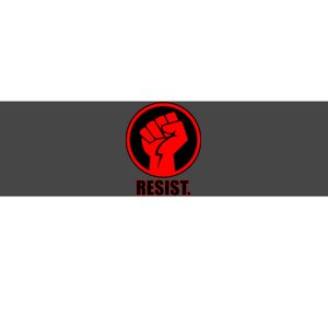 Resist Fist Circle Crest Resistance Anti Trump Bumper Sticker