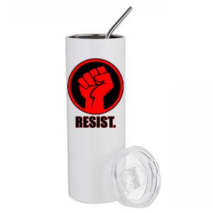 Resist Fist Circle Crest Resistance Anti Trump Stainless Steel Tumbler