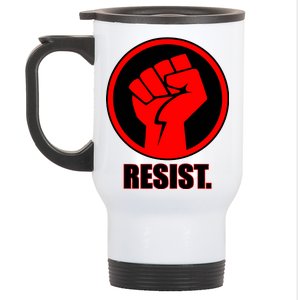 Resist Fist Circle Crest Resistance Anti Trump Stainless Steel Travel Mug