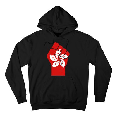 Resist Fist Hong Kong Flag Hoodie