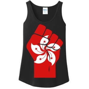 Resist Fist Hong Kong Flag Ladies Essential Tank